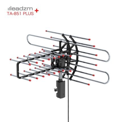TA-851 PLUS 360 Degree Rotating UV Dual 174-860MHz 22-38dB Outdoor Antenna With Accessory Package