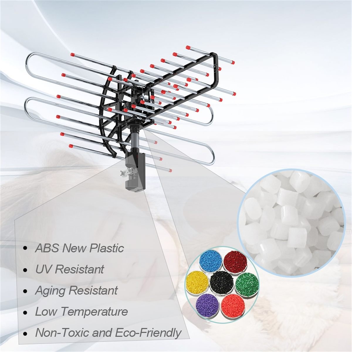 Aisivo TA-851 Plus 360 Outdoor TV Antenna, 174-860MHz - detail view 13