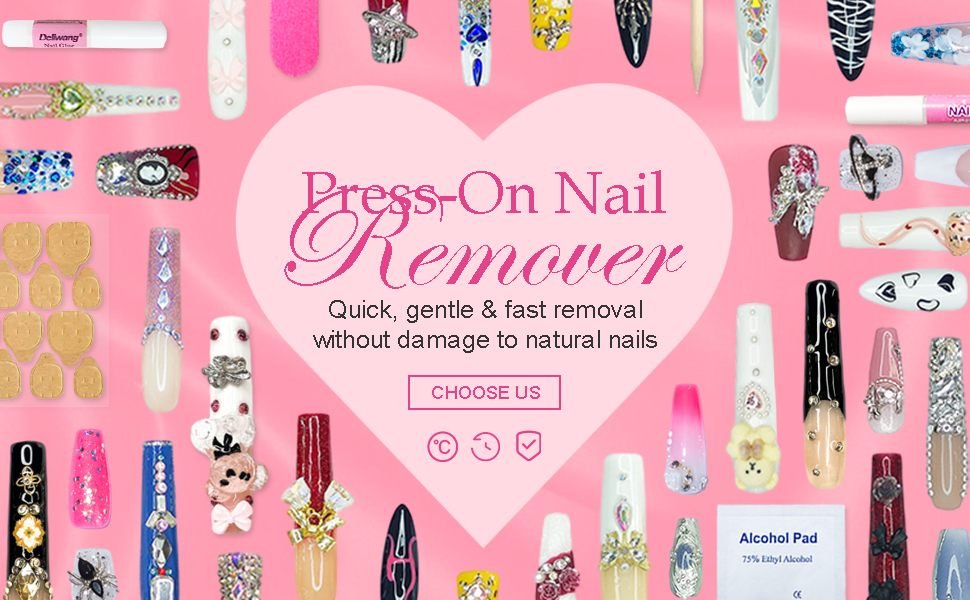 Aisivo 10pc Rhinestone Press-On Nails, Long Coffin Luxe - detail view 11