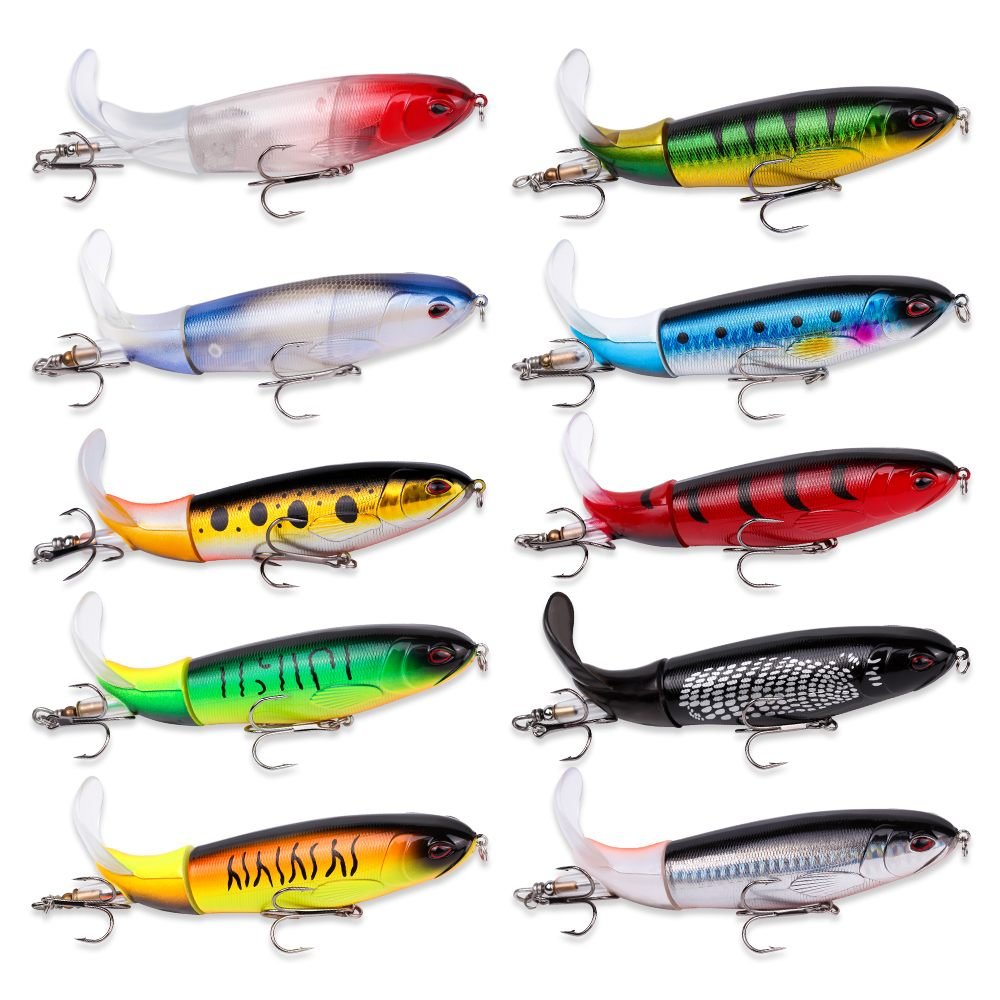 Aisivo 10-Piece Fishing Lure Kit for Bass & Trout - detail view 4