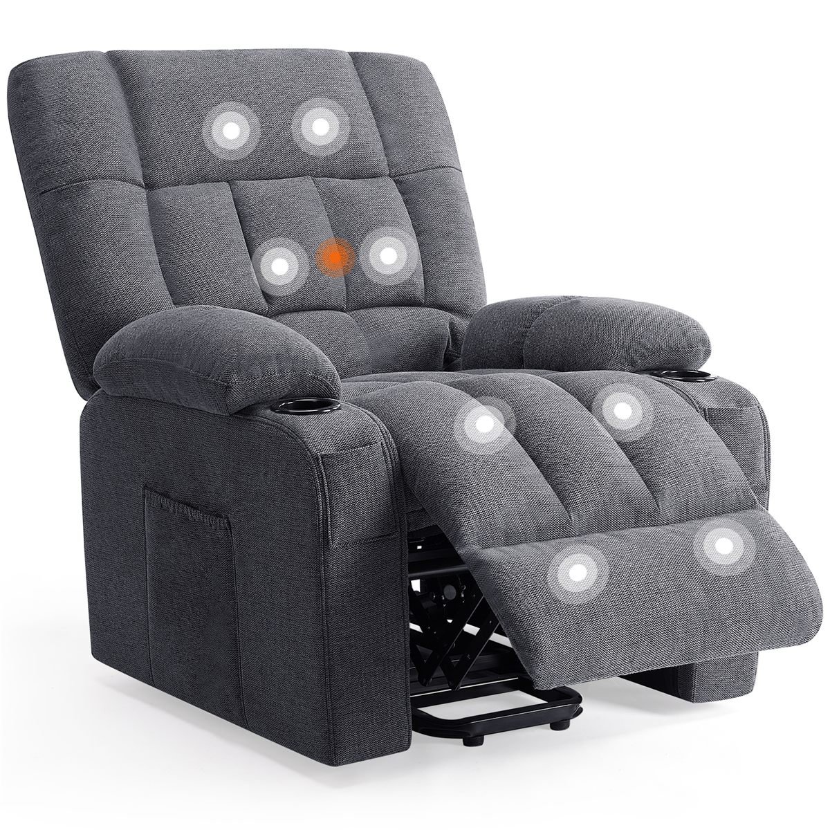 Aisivo Single Lazy Sofa, Folding Lounge Chair - detail view 9
