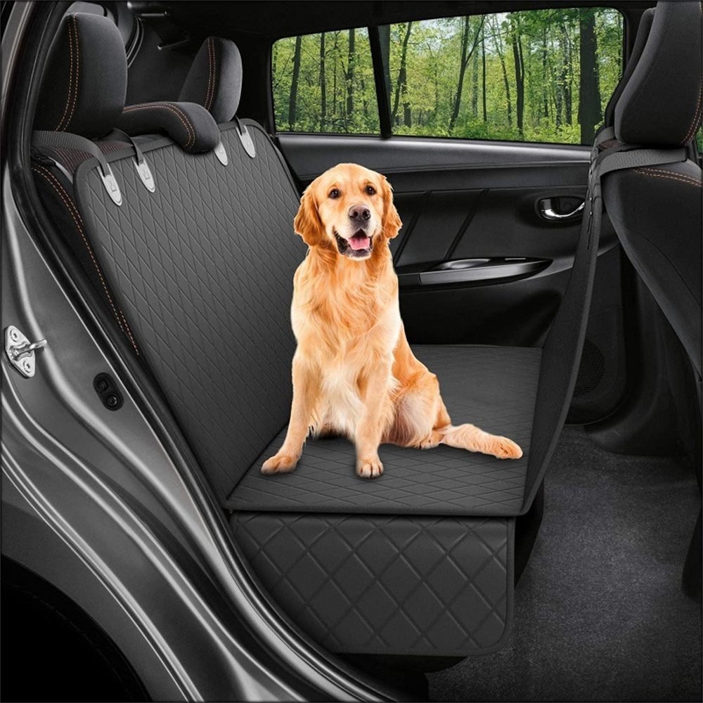 Aisivo Dog Car Seat Cover Hammock with Mesh Window - detail view 12