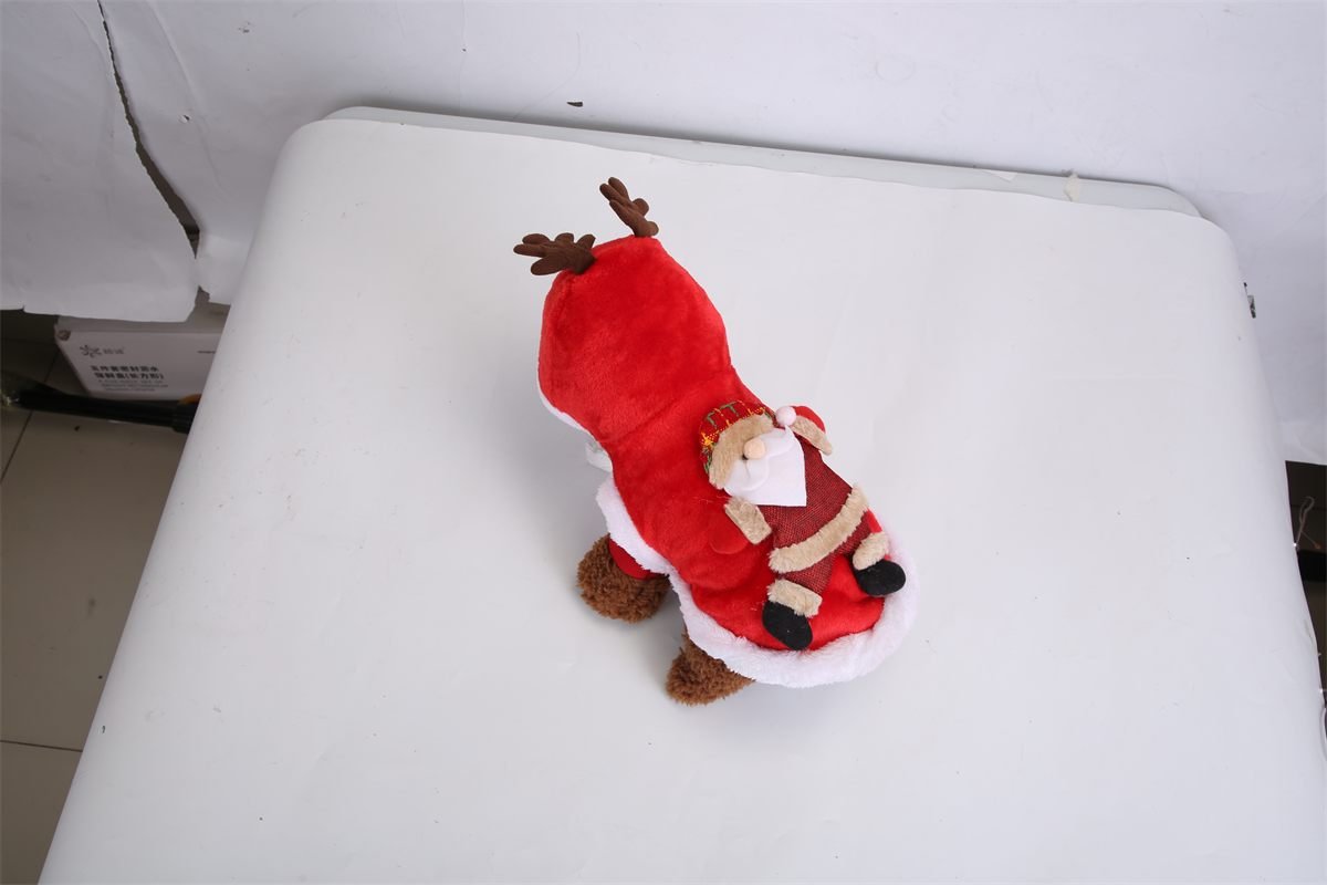 Aisivo Pet Christmas Santa & Reindeer Costume for Small Pets - detail view 2