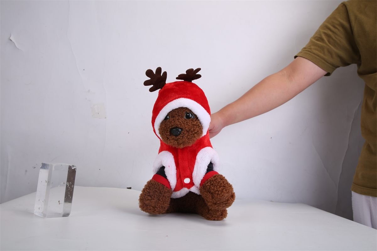 Aisivo Pet Christmas Santa & Reindeer Costume for Small Pets - detail view 1