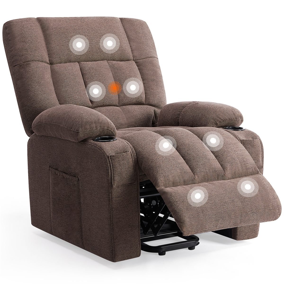 Aisivo Single Lazy Sofa, Folding Lounge Chair - detail view 14
