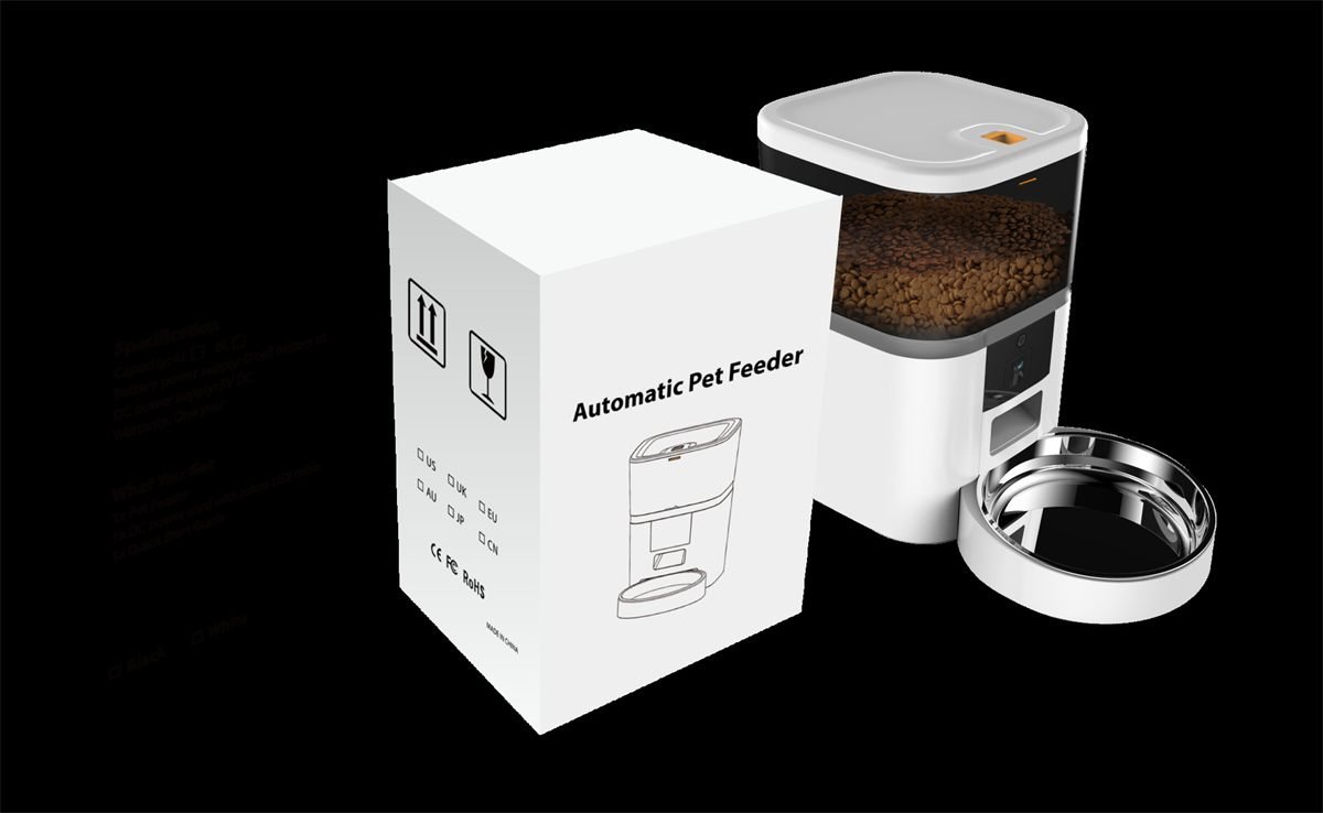 Aisivo Smart Pet Feeder with Video Camera, App Control - detail view 6