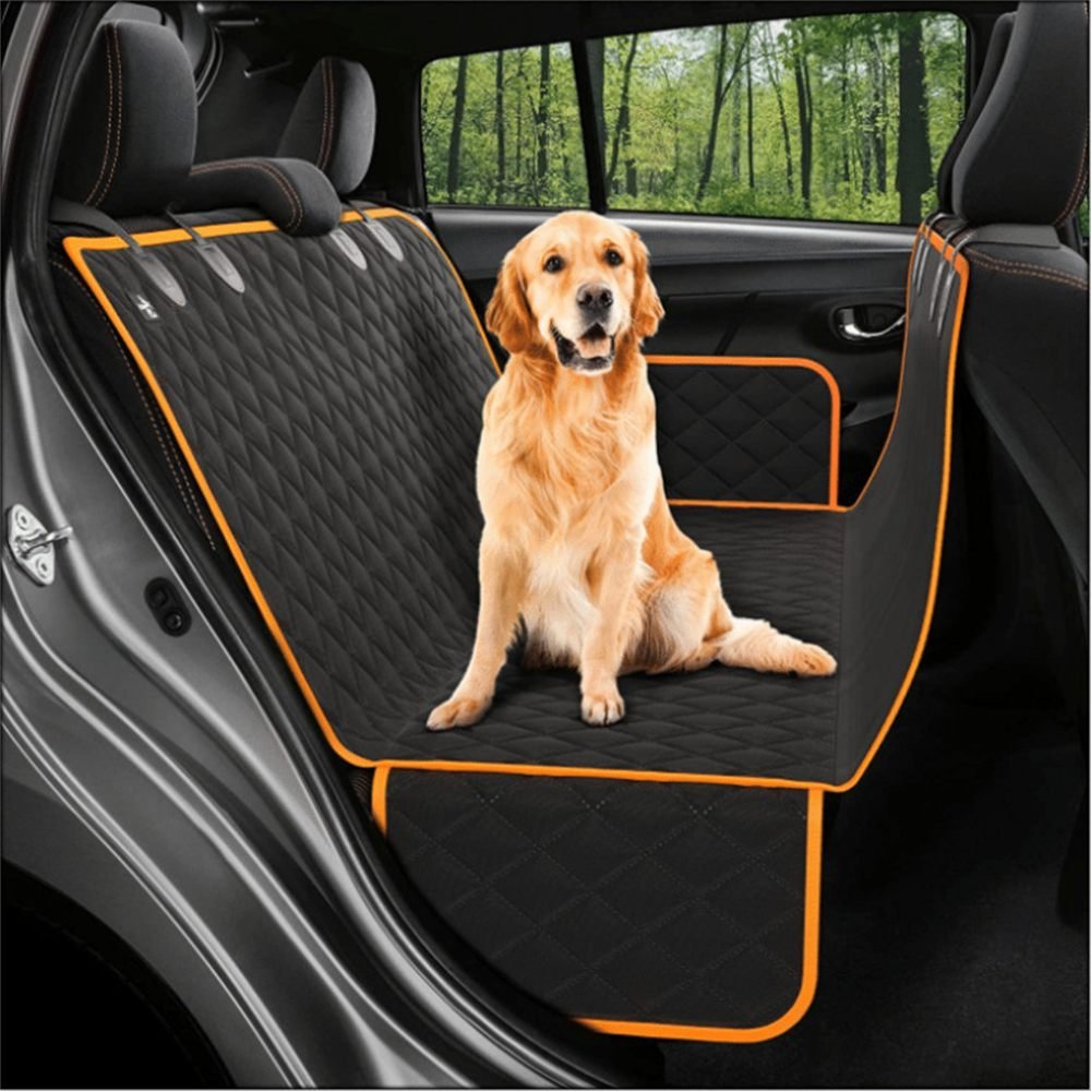 Aisivo Dog Car Seat Cover Hammock with Mesh Window - detail view 11